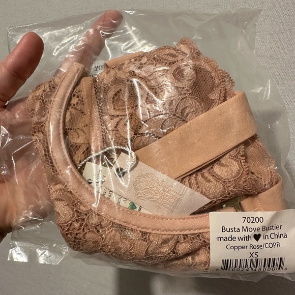 NWT We Are HAH Busta Move Bustier - copper rose - Picture 3 of 3